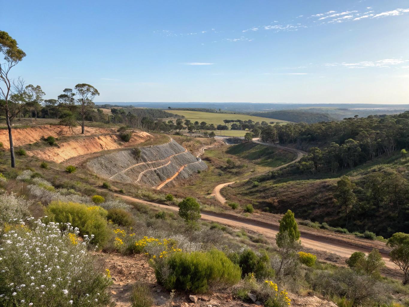 Ocean Gateway Mining Rehabilitated Site